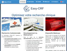 Tablet Screenshot of easy-crf.com